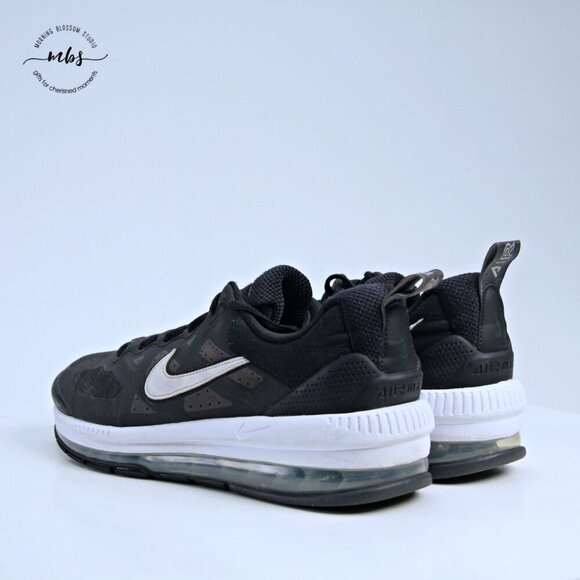Nike‎ Air Max Genome Running Shoes Black White Men 12 main image 12